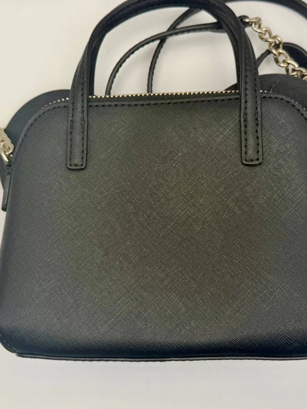 kate spade new york Minnie Mouse Mini Maise Leather Hand Bag - Black